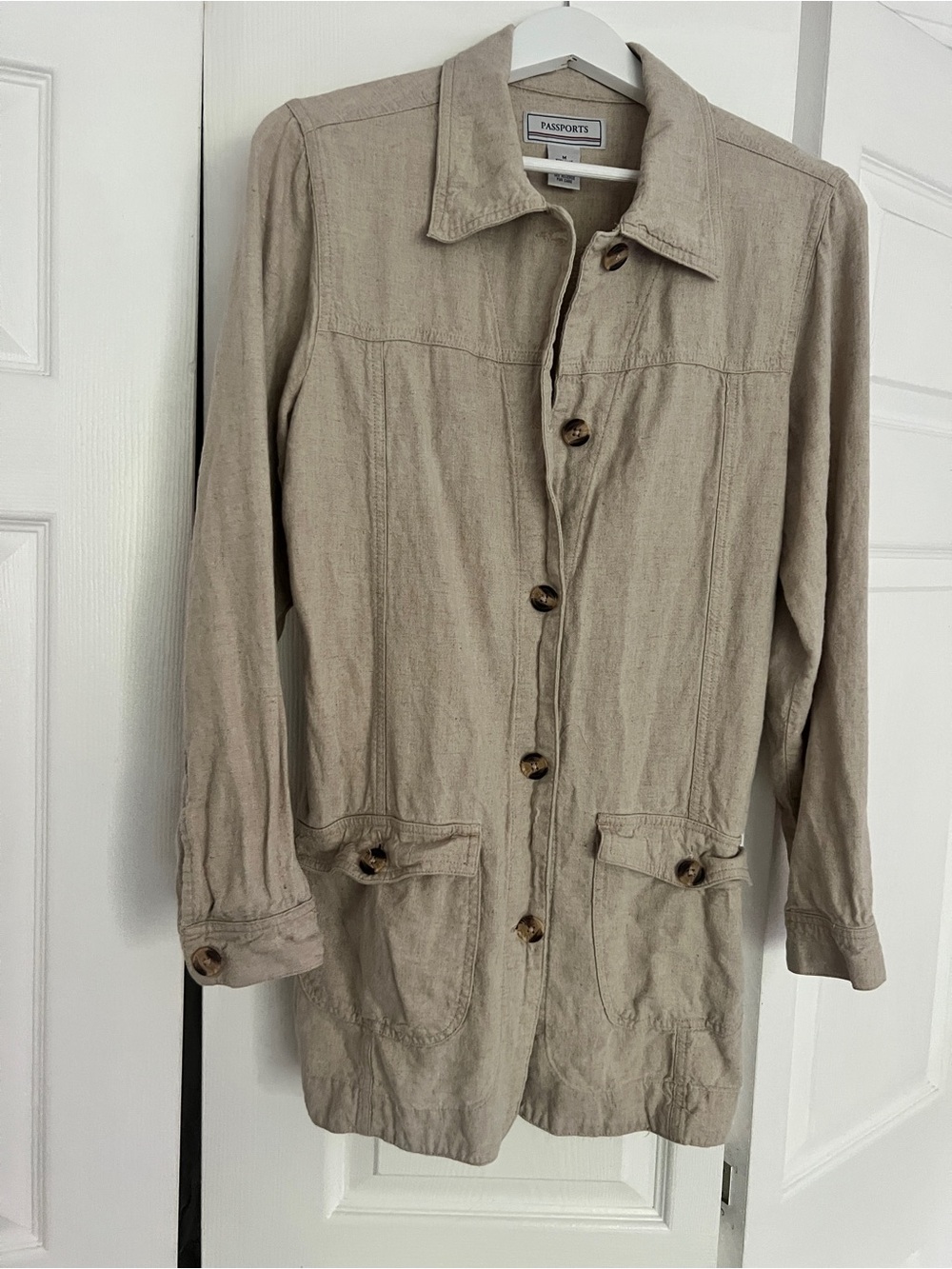 Linen long sleeve top or dress